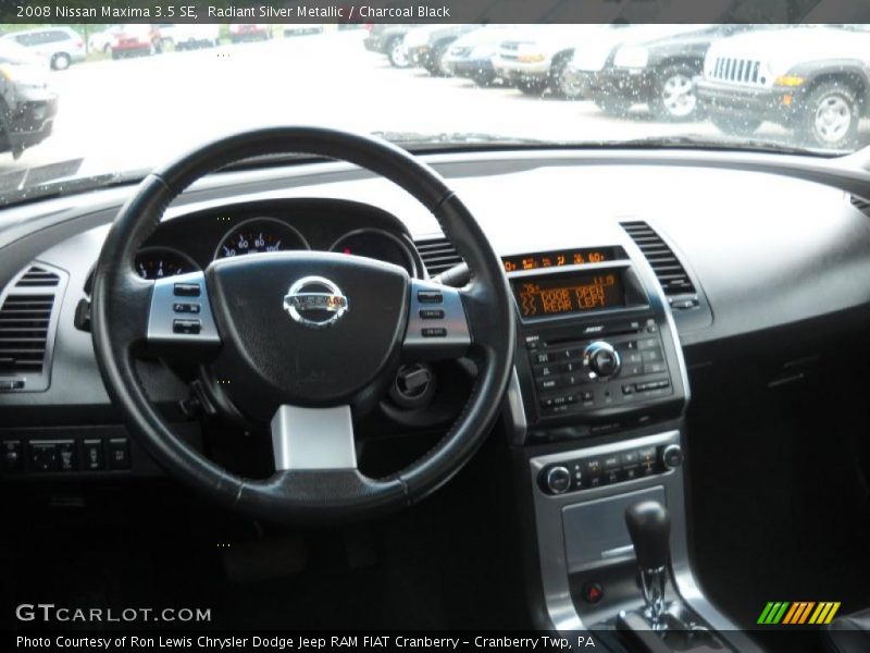 Radiant Silver Metallic / Charcoal Black 2008 Nissan Maxima 3.5 SE