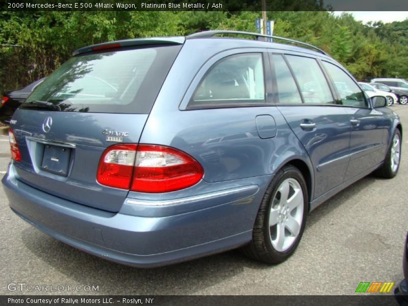 Platinum Blue Metallic / Ash 2006 Mercedes-Benz E 500 4Matic Wagon