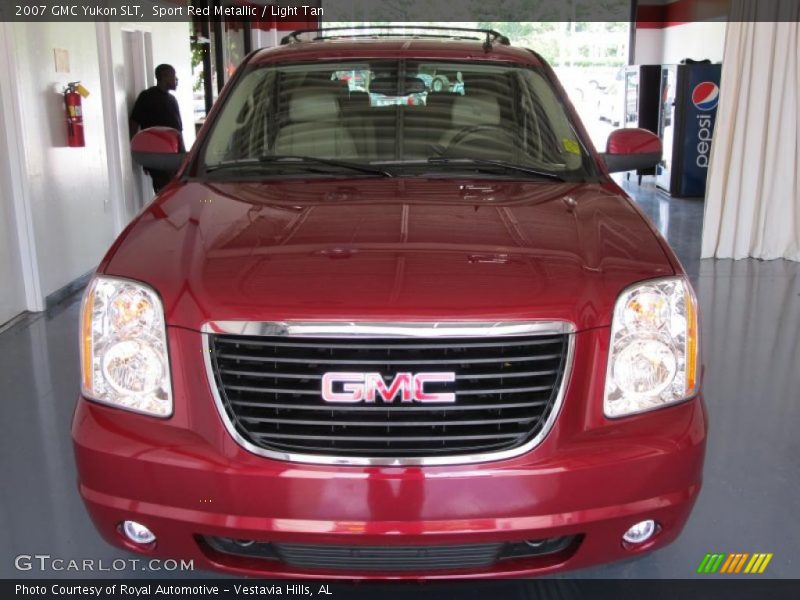 Sport Red Metallic / Light Tan 2007 GMC Yukon SLT
