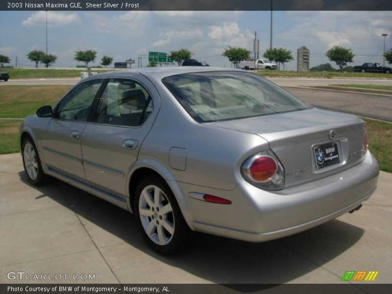 Sheer Silver / Frost 2003 Nissan Maxima GLE