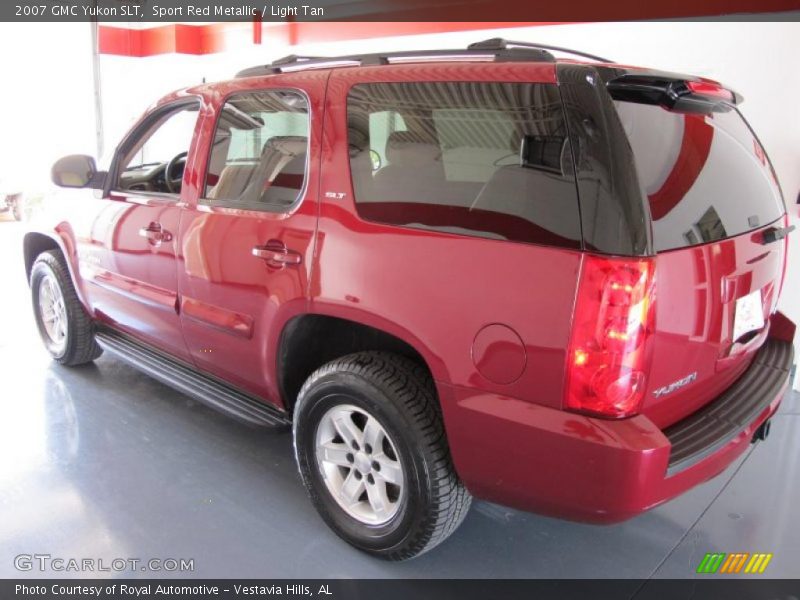 Sport Red Metallic / Light Tan 2007 GMC Yukon SLT