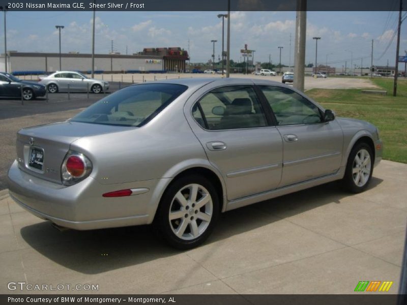 Sheer Silver / Frost 2003 Nissan Maxima GLE