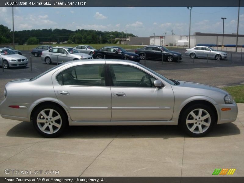 Sheer Silver / Frost 2003 Nissan Maxima GLE