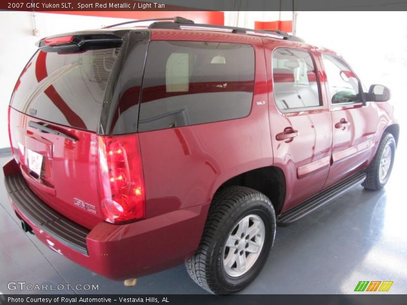 Sport Red Metallic / Light Tan 2007 GMC Yukon SLT