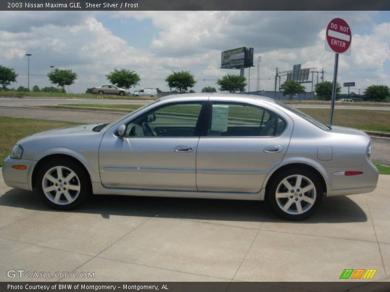 Sheer Silver / Frost 2003 Nissan Maxima GLE