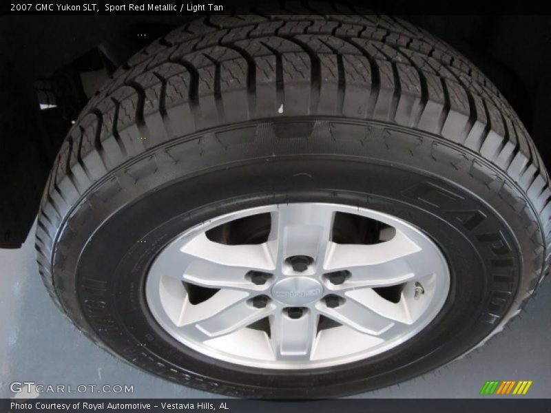 Sport Red Metallic / Light Tan 2007 GMC Yukon SLT
