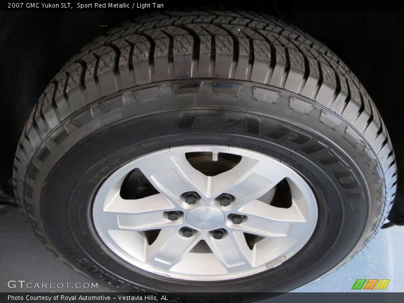 Sport Red Metallic / Light Tan 2007 GMC Yukon SLT