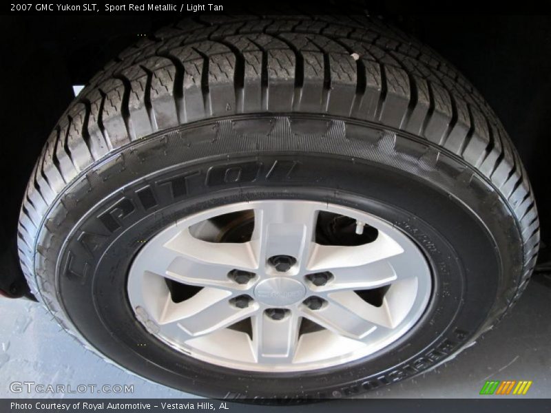Sport Red Metallic / Light Tan 2007 GMC Yukon SLT