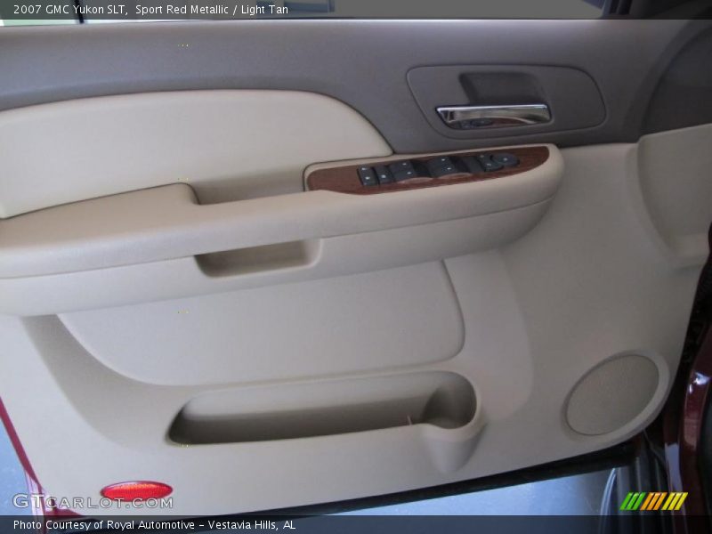 Sport Red Metallic / Light Tan 2007 GMC Yukon SLT