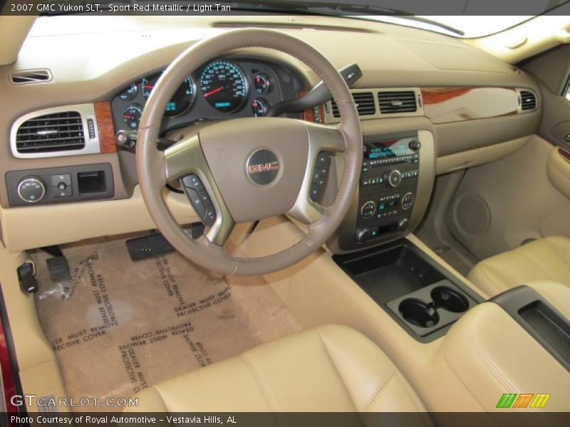 Sport Red Metallic / Light Tan 2007 GMC Yukon SLT