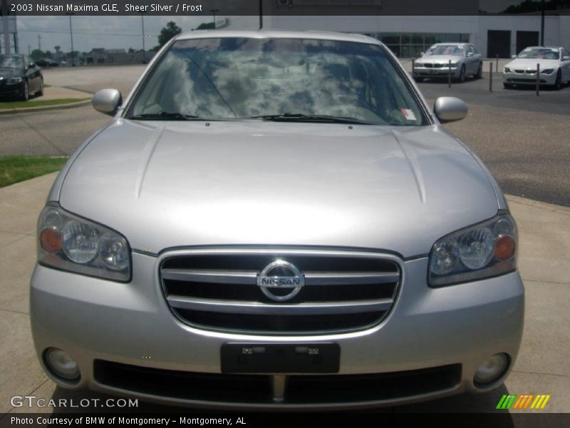 Sheer Silver / Frost 2003 Nissan Maxima GLE