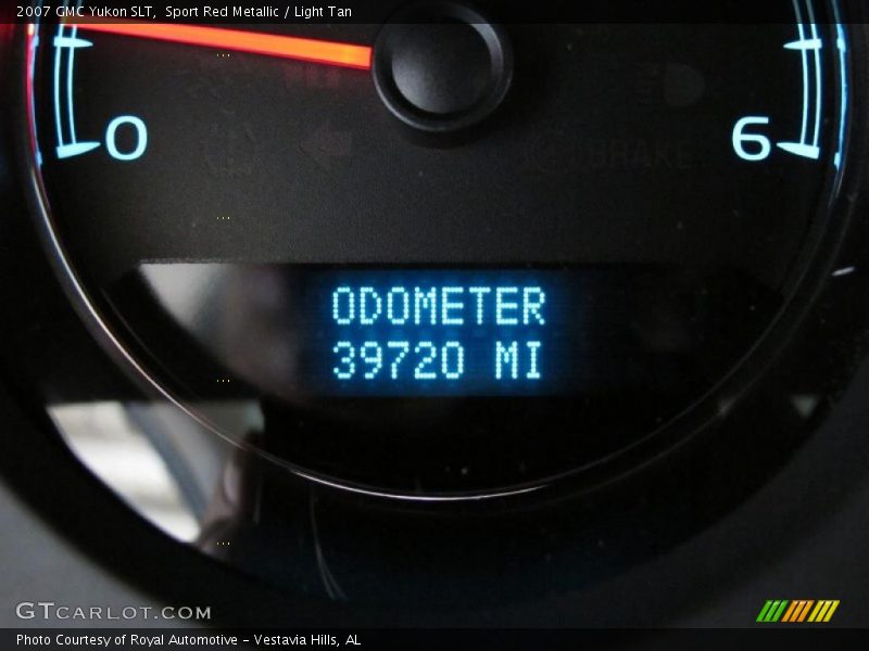Sport Red Metallic / Light Tan 2007 GMC Yukon SLT