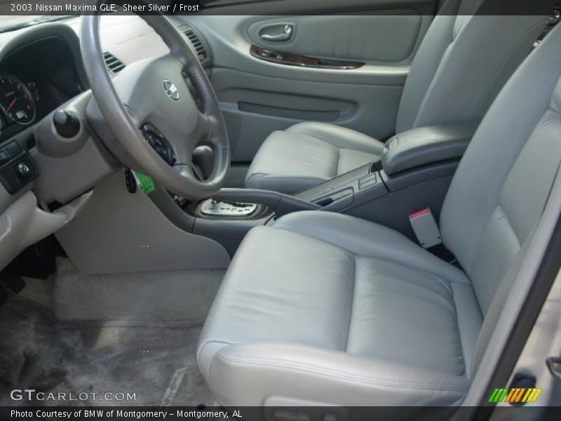 Sheer Silver / Frost 2003 Nissan Maxima GLE