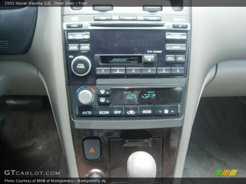 Sheer Silver / Frost 2003 Nissan Maxima GLE