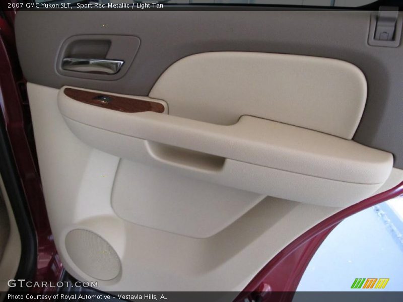 Sport Red Metallic / Light Tan 2007 GMC Yukon SLT