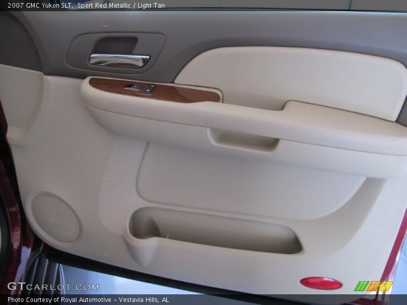 Sport Red Metallic / Light Tan 2007 GMC Yukon SLT