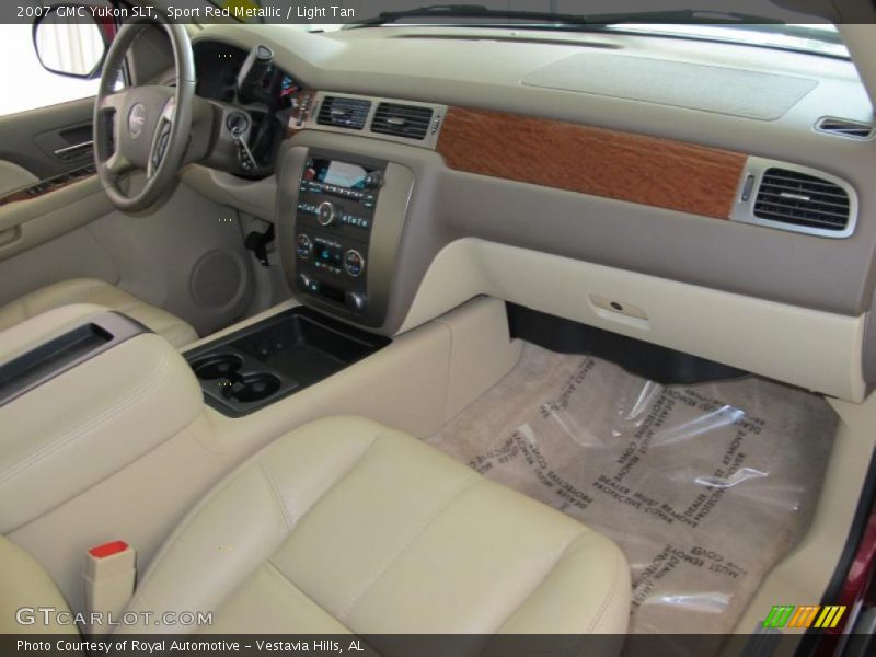 Sport Red Metallic / Light Tan 2007 GMC Yukon SLT