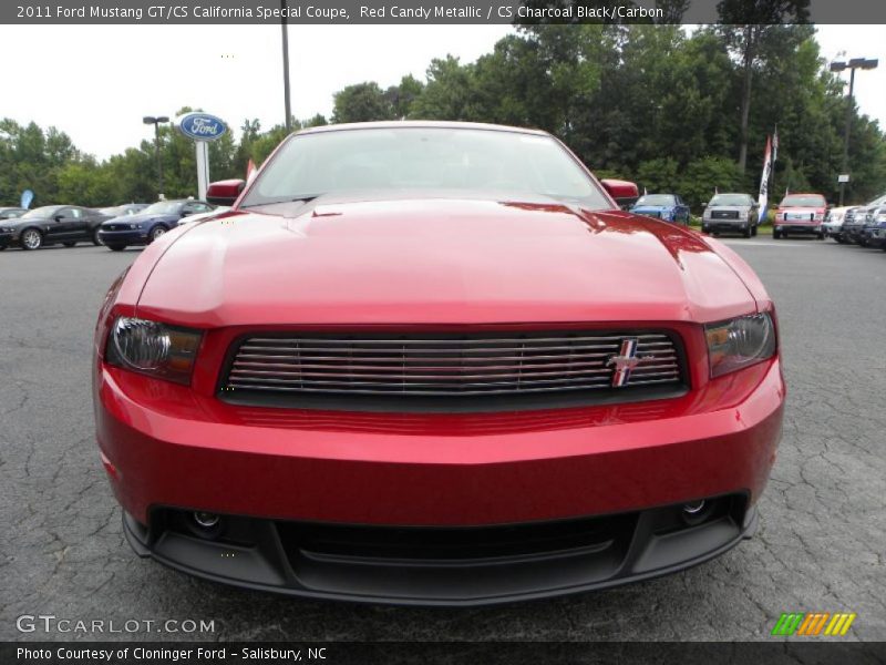 Red Candy Metallic / CS Charcoal Black/Carbon 2011 Ford Mustang GT/CS California Special Coupe