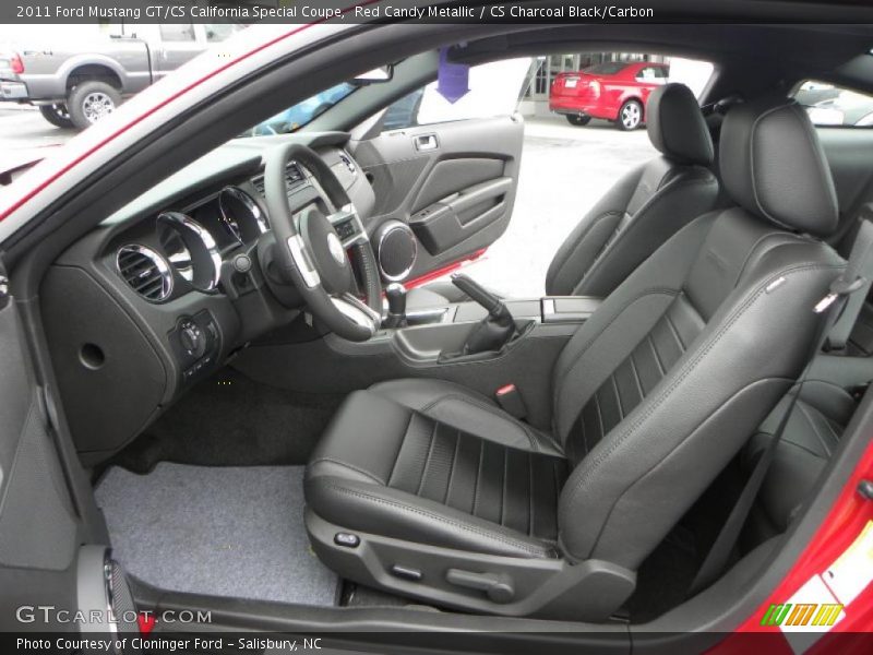 Red Candy Metallic / CS Charcoal Black/Carbon 2011 Ford Mustang GT/CS California Special Coupe