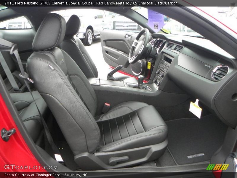 Red Candy Metallic / CS Charcoal Black/Carbon 2011 Ford Mustang GT/CS California Special Coupe