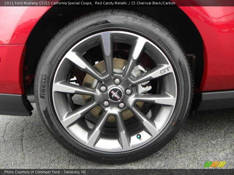 Red Candy Metallic / CS Charcoal Black/Carbon 2011 Ford Mustang GT/CS California Special Coupe