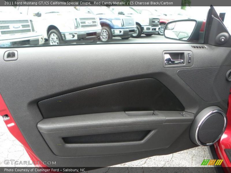 Red Candy Metallic / CS Charcoal Black/Carbon 2011 Ford Mustang GT/CS California Special Coupe