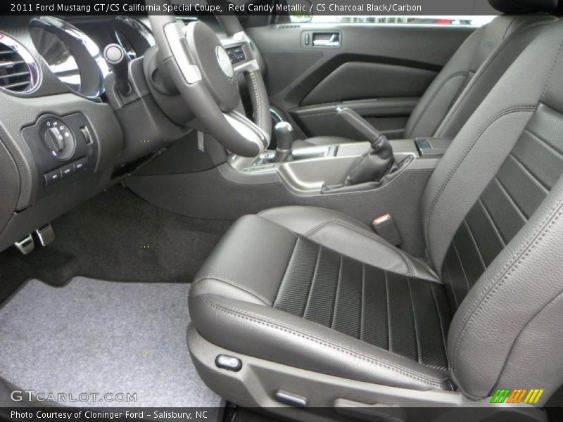 Red Candy Metallic / CS Charcoal Black/Carbon 2011 Ford Mustang GT/CS California Special Coupe