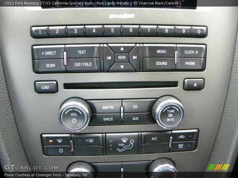 Red Candy Metallic / CS Charcoal Black/Carbon 2011 Ford Mustang GT/CS California Special Coupe