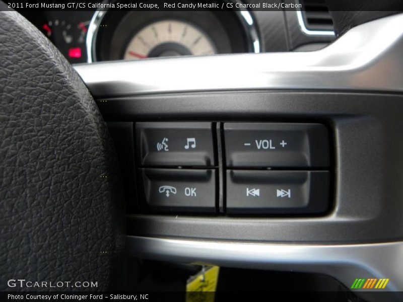 Red Candy Metallic / CS Charcoal Black/Carbon 2011 Ford Mustang GT/CS California Special Coupe
