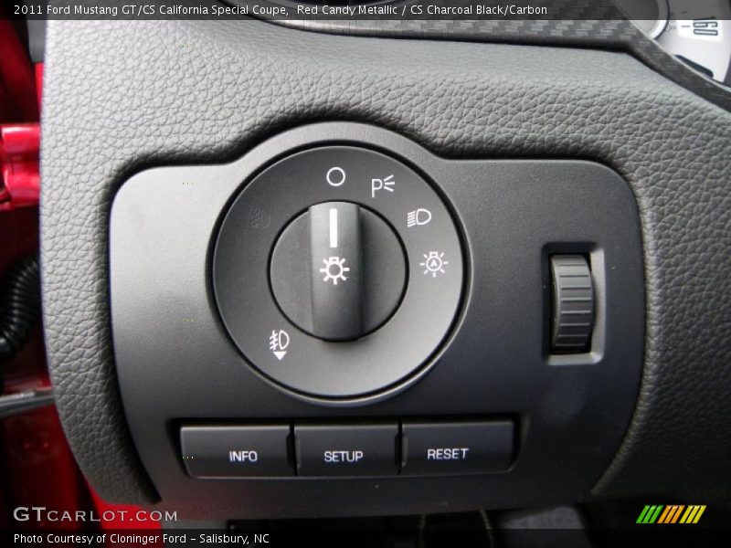 Red Candy Metallic / CS Charcoal Black/Carbon 2011 Ford Mustang GT/CS California Special Coupe