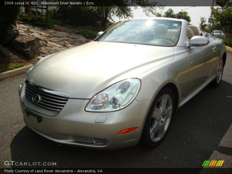 Millennium Silver Metallic / Ecru 2004 Lexus SC 430