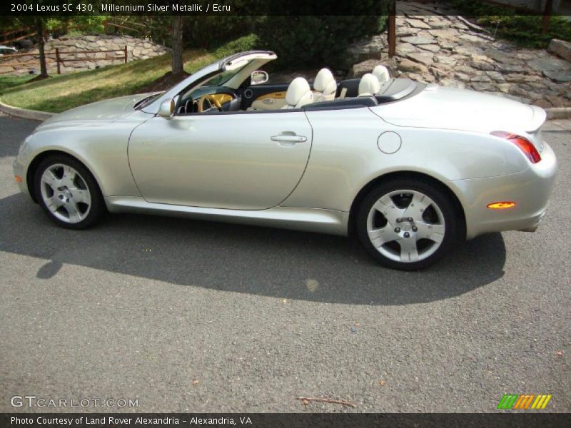 Millennium Silver Metallic / Ecru 2004 Lexus SC 430