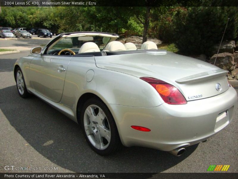 Millennium Silver Metallic / Ecru 2004 Lexus SC 430