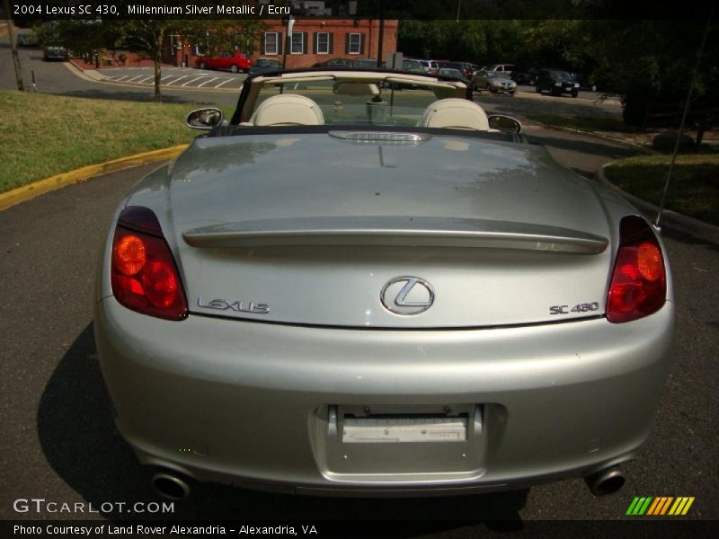 Millennium Silver Metallic / Ecru 2004 Lexus SC 430