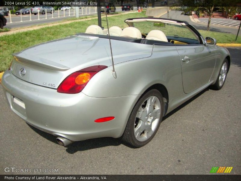 Millennium Silver Metallic / Ecru 2004 Lexus SC 430