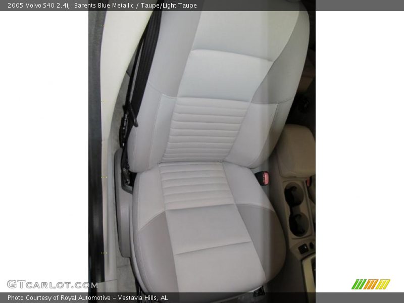 Barents Blue Metallic / Taupe/Light Taupe 2005 Volvo S40 2.4i