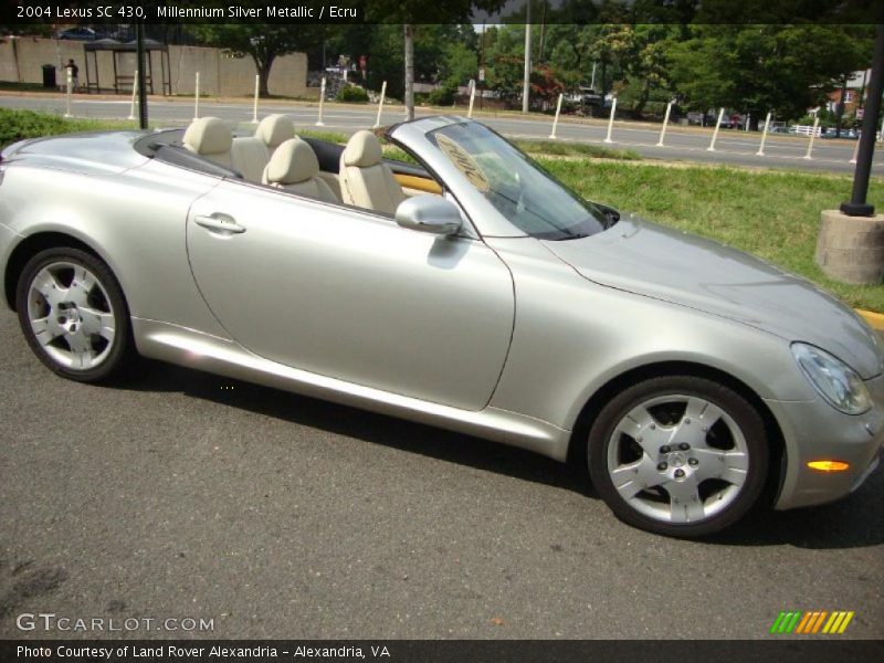 Millennium Silver Metallic / Ecru 2004 Lexus SC 430