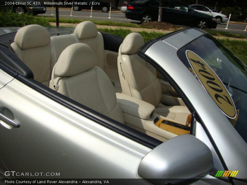 Millennium Silver Metallic / Ecru 2004 Lexus SC 430