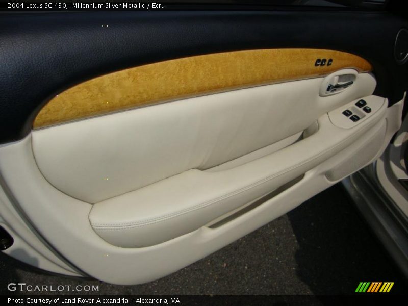 Millennium Silver Metallic / Ecru 2004 Lexus SC 430
