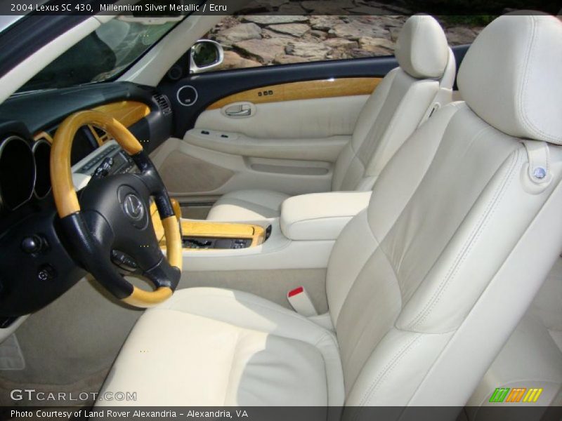 Millennium Silver Metallic / Ecru 2004 Lexus SC 430