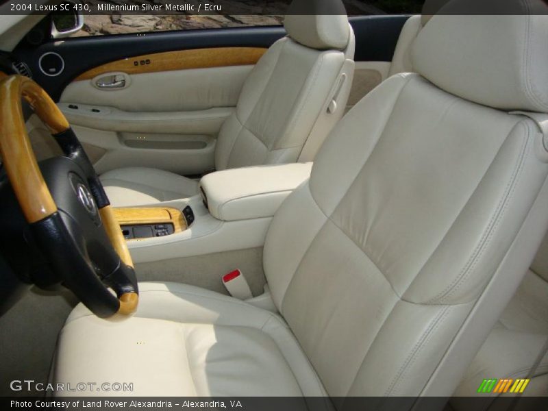 Millennium Silver Metallic / Ecru 2004 Lexus SC 430