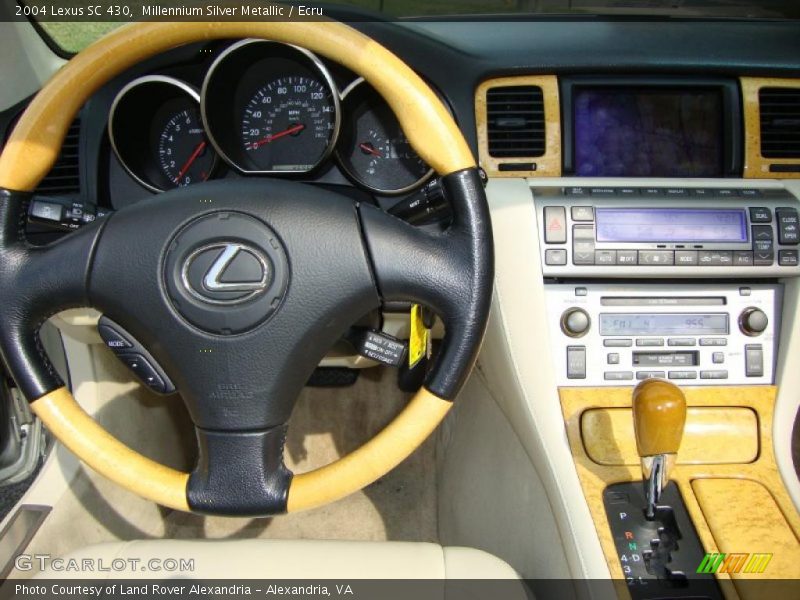 Millennium Silver Metallic / Ecru 2004 Lexus SC 430