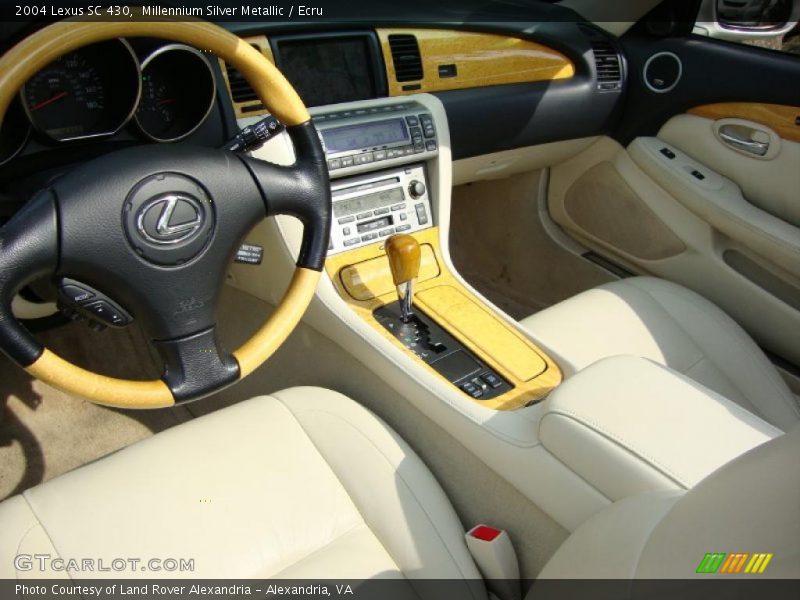 Millennium Silver Metallic / Ecru 2004 Lexus SC 430