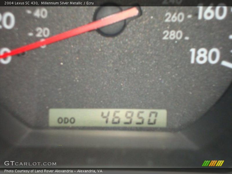 Millennium Silver Metallic / Ecru 2004 Lexus SC 430