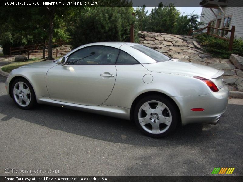 Millennium Silver Metallic / Ecru 2004 Lexus SC 430