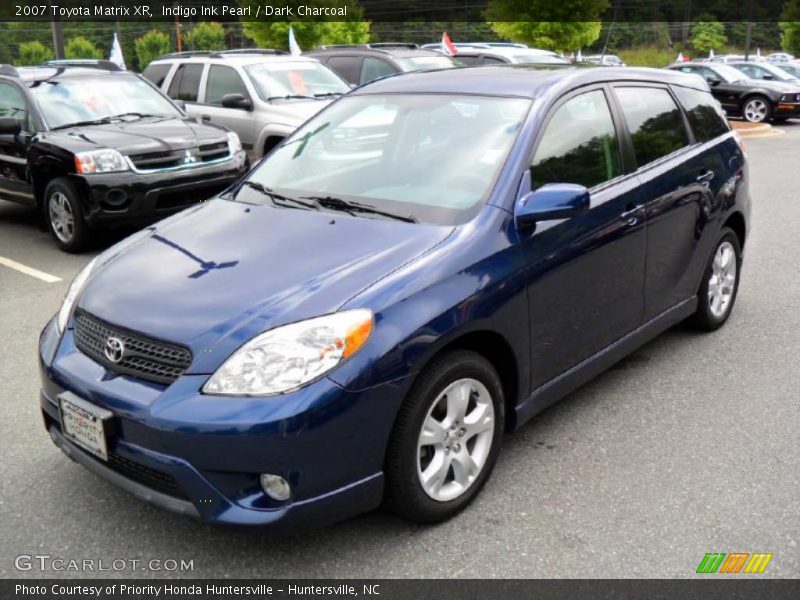 Indigo Ink Pearl / Dark Charcoal 2007 Toyota Matrix XR