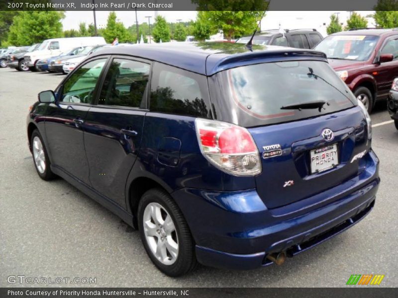 Indigo Ink Pearl / Dark Charcoal 2007 Toyota Matrix XR