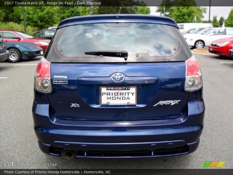 Indigo Ink Pearl / Dark Charcoal 2007 Toyota Matrix XR