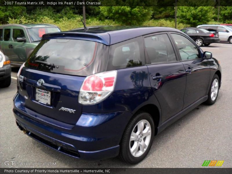 Indigo Ink Pearl / Dark Charcoal 2007 Toyota Matrix XR