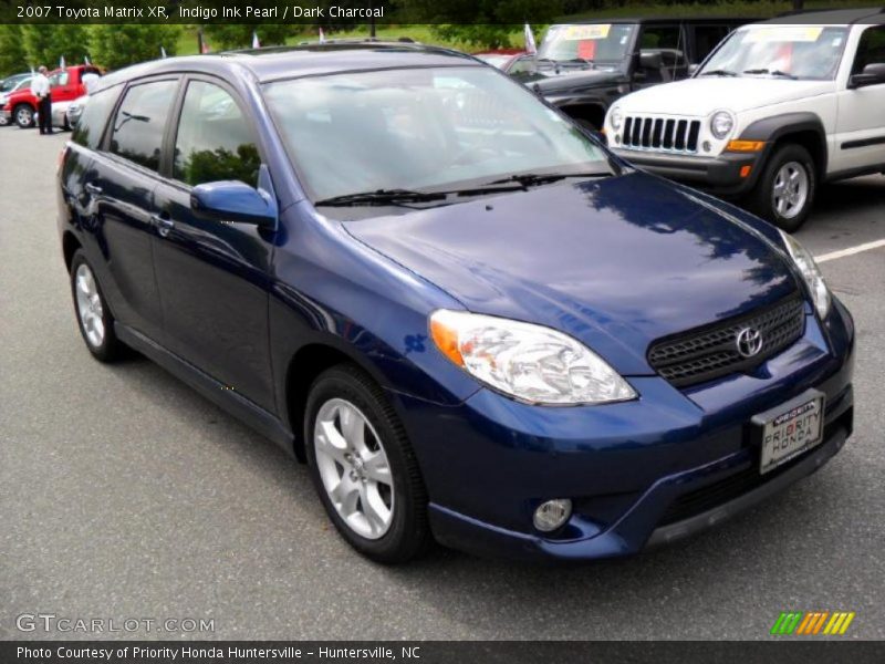 Indigo Ink Pearl / Dark Charcoal 2007 Toyota Matrix XR